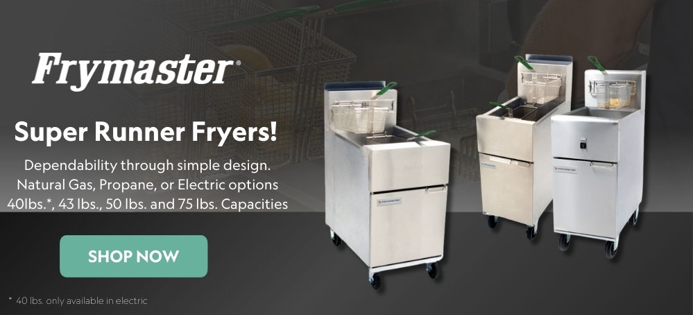 Frymaster Dean Industries Super Runner Fryers! Shop Now